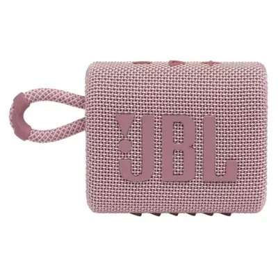 JBL Go 3 Portable Bluetooth Speaker - Pink